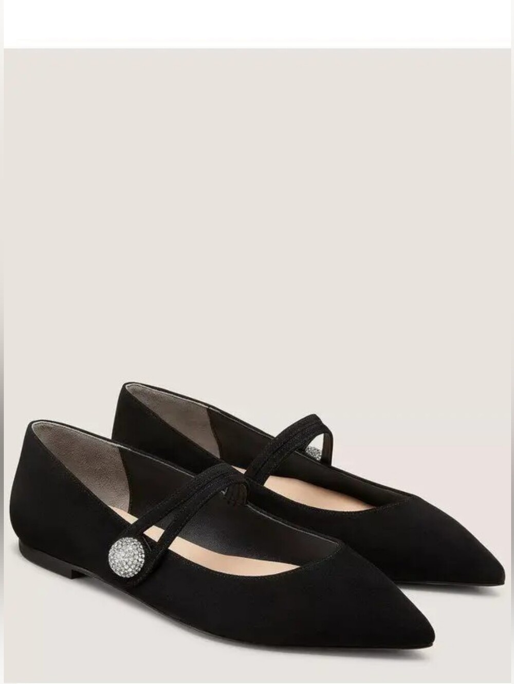 Stuart Weitzman Dede Mary Jane Flat Shoes